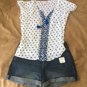 NWT old navy jean shorts